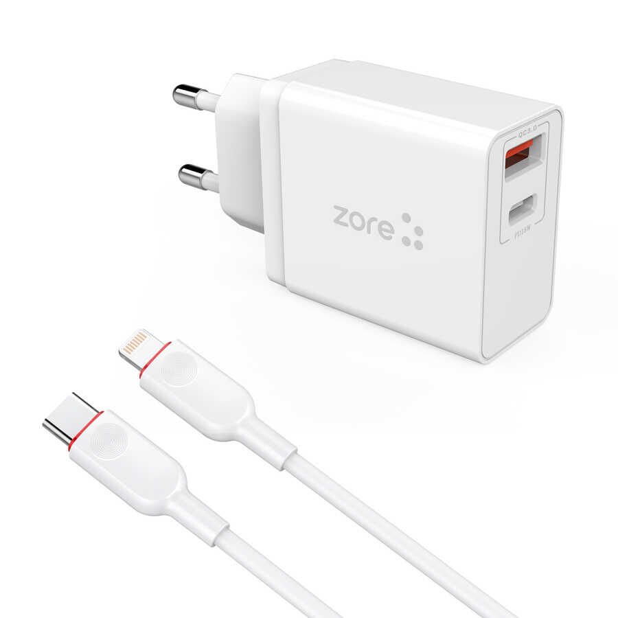 ​HEPTEKİLETİŞİM XMac Serisi ZR-X2 PD To Lightning 2 in 1 Şarj Seti