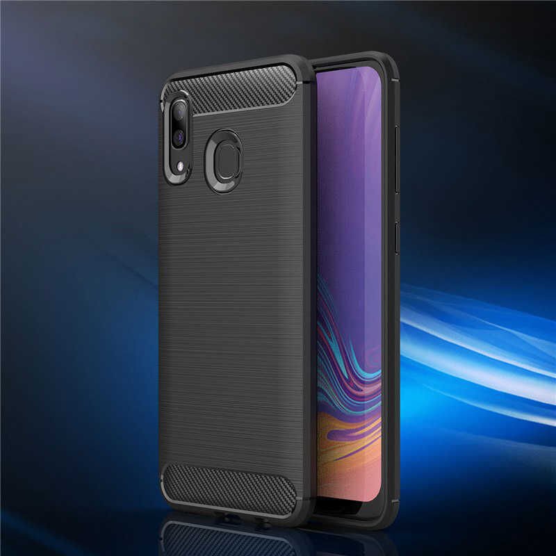 Samsung Galaxy M20 Kılıf Ultra Korunaklı Silikon Kapak (ROOM) Siyah