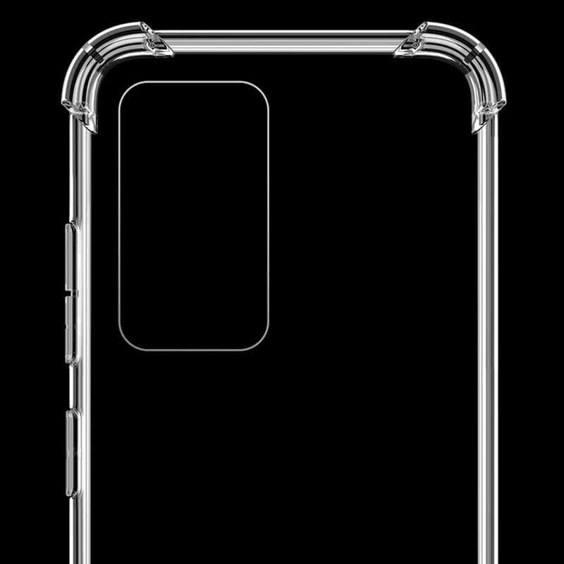 Huawei P40 Pro Şeffaf Kılıf Köşelerde Darbelere Karşı Ultra Kalınlık (ANTİSHOCK) Renksiz