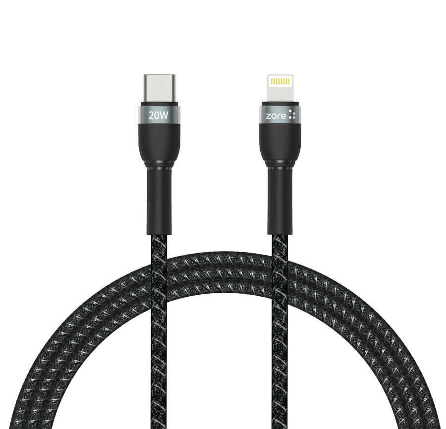 HEPTEKİLETİŞİM Shira Serisi Type-C to Lightning PD Kablo 1m