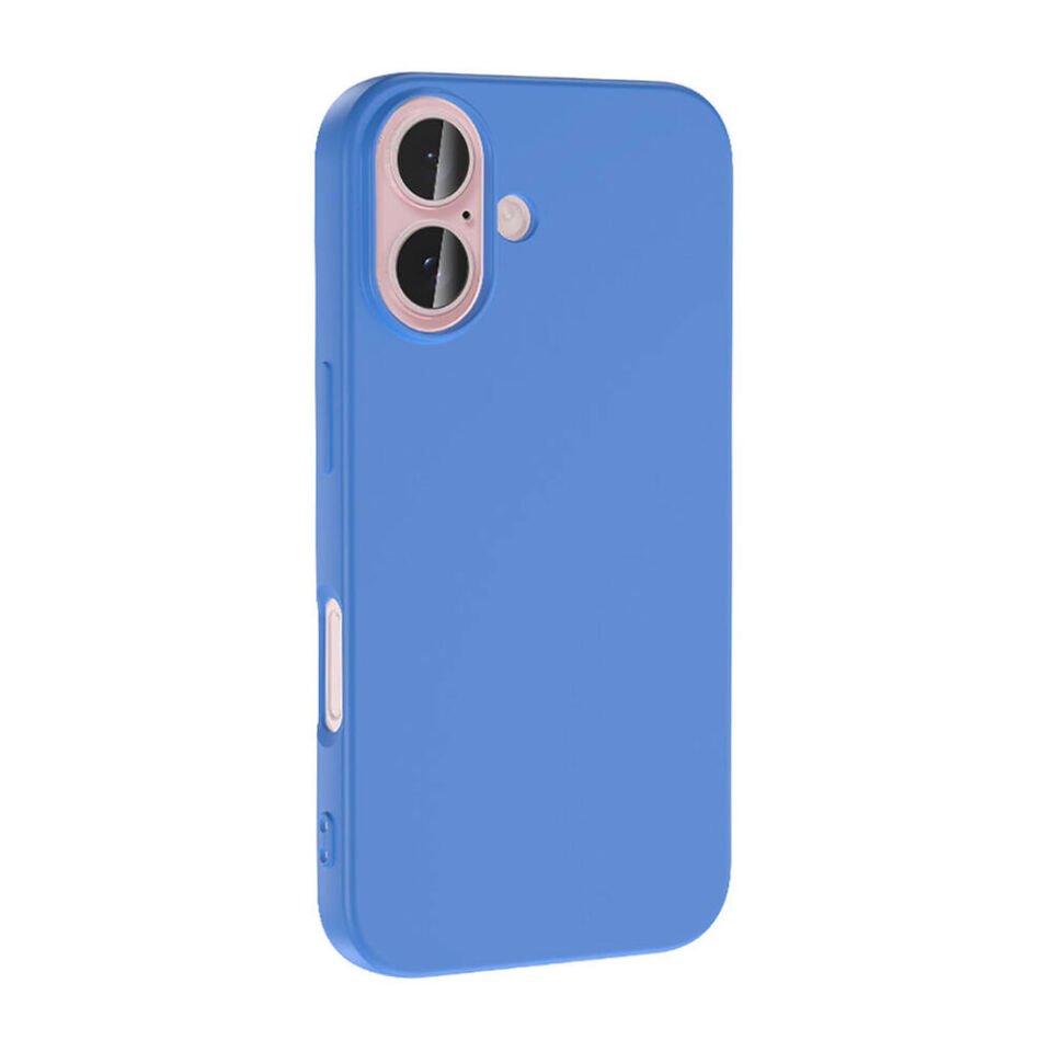 Apple iPhone 16 Plus Kılıf Lansman İçi Kadife Soft Yumuşak Dokulu Liquid Silikon Kapak (LSR) Yeşil