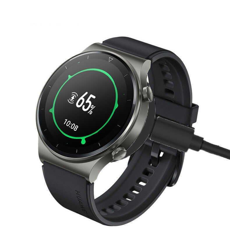 Huawei Watch GT 3 46mm  Usb Şarj Kablosu Siyah