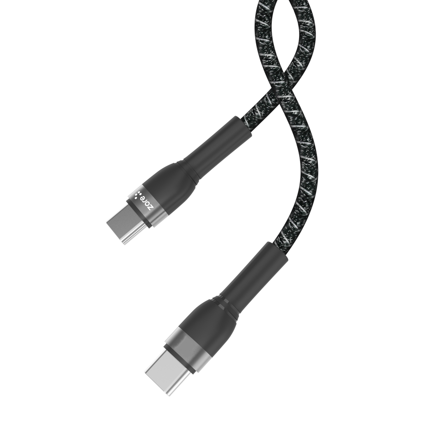 HEPTEKİLETİŞİM Shira Serisi Type-C to Type-C PD Kablo 1m
