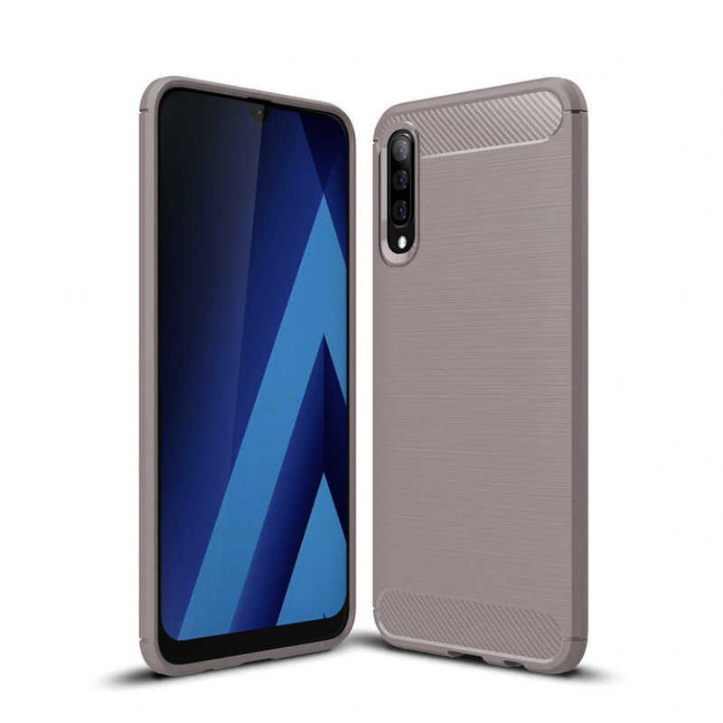 Samsung Galaxy M30 Kılıf Ultra Korunaklı Silikon Kapak (ROOM) Gri