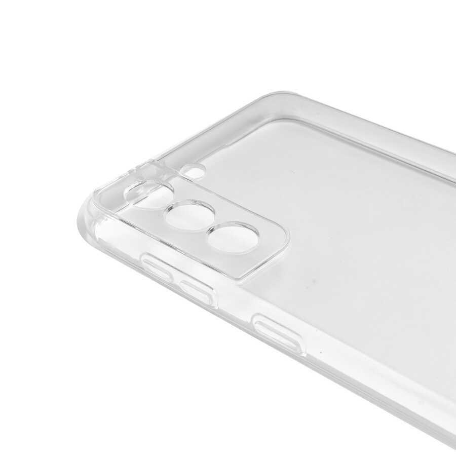 Samsung Galaxy S21 Plus Kılıf HEPTEKİLETİŞİM Kamera Korumalı Süper Silikon Kapak
