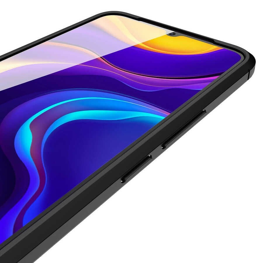 Vivo V21 Kılıf Deri Görünümlü Renk Atmayan Dayanaklı Silikon Kapak (NİSS) Lacivert