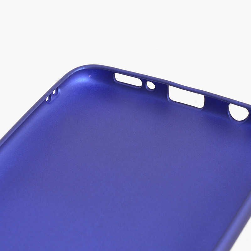 Samsung Galaxy A50 Kılıf Yumuşak Dokulu Soft Esnek İnce Mat Renkli Silikon Kapak (PREMİER) Gold