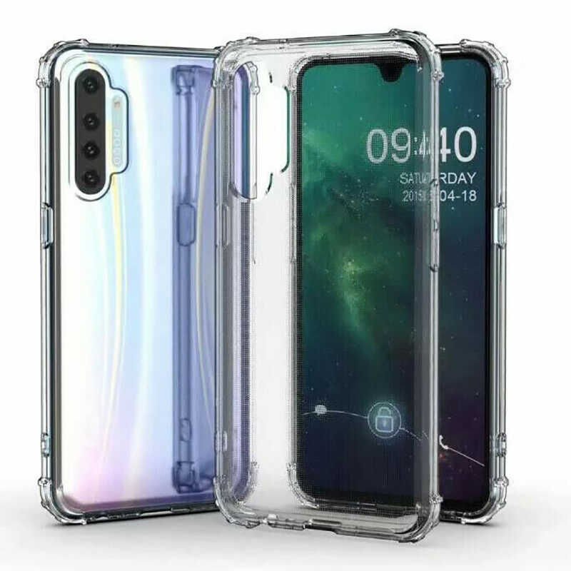 Realme XT Şeffaf Kılıf Köşelerde Darbelere Karşı Ultra Kalınlık (ANTİSHOCK) Renksiz