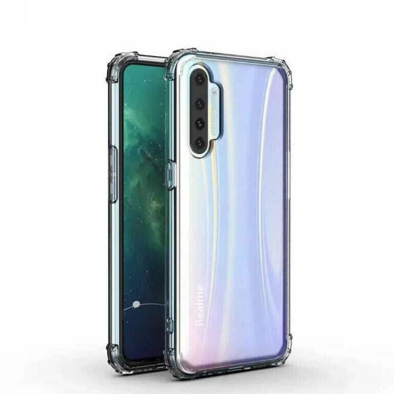 Realme XT Şeffaf Kılıf Köşelerde Darbelere Karşı Ultra Kalınlık (ANTİSHOCK) Renksiz