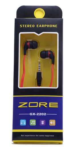 Yüksek Kalite ve Ses Performanslı Kulaklık (GX-2202 Stereo Mp3 Kulaklık Uzun Kutulu) Pembe