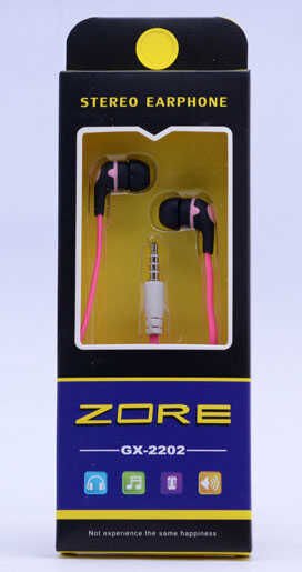 Yüksek Kalite ve Ses Performanslı Kulaklık (GX-2202 Stereo Mp3 Kulaklık Uzun Kutulu) Pembe