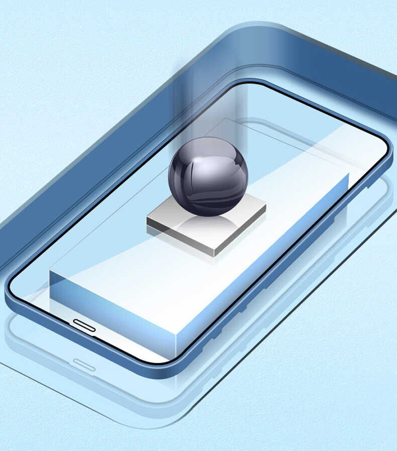 Apple iPhone 12 Pro Max Kılıf HEPTEKİLETİŞİM Led Kapak