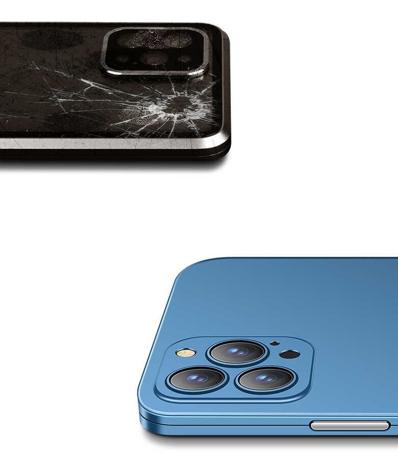 Apple iPhone 12 Pro Max Kılıf HEPTEKİLETİŞİM Led Kapak