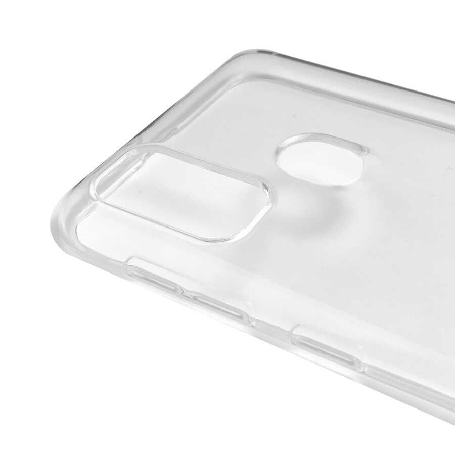 Samsung Galaxy M21 Kılıf HEPTEKİLETİŞİM Kamera Korumalı Süper Silikon Kapak