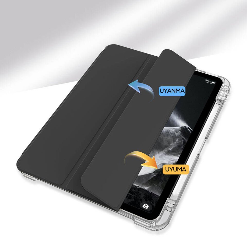 Apple iPad Air 11 2025 M3 Kılıf Magnetik Ayrılabilen Airbagli HEPTEKİLETİŞİM Sliding Tablet Kılıfı