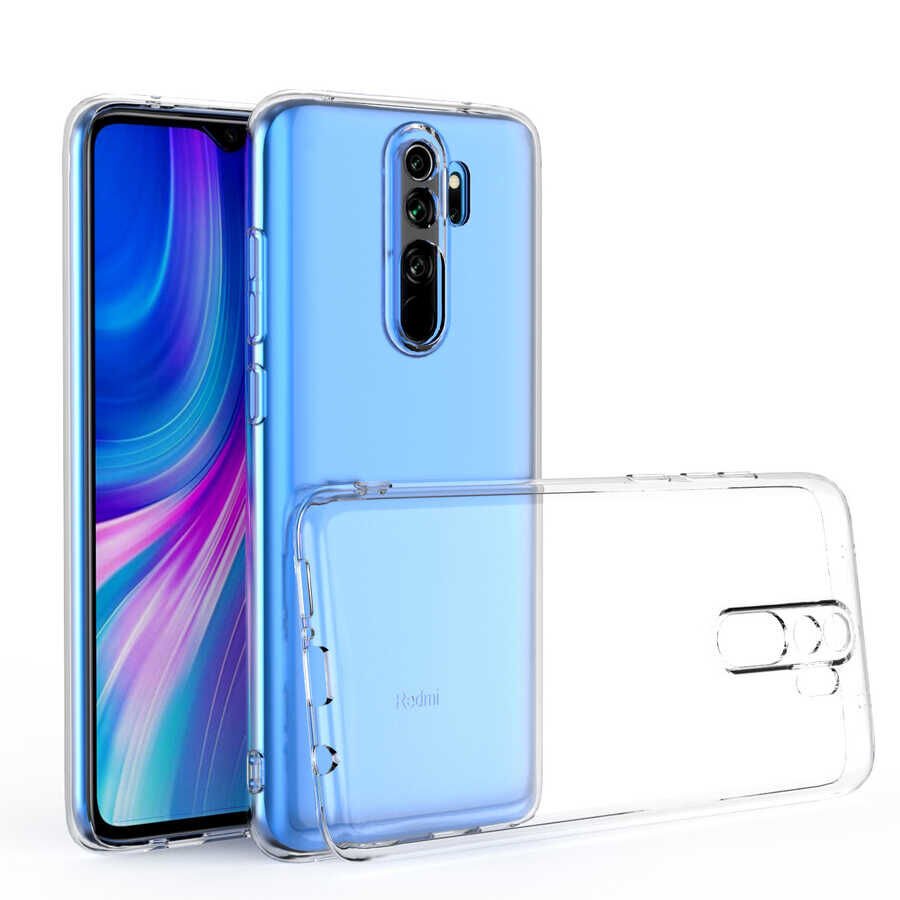Xiaomi Redmi Note 8 Pro Kılıf HEPTEKİLETİŞİM Kamera Korumalı Süper Silikon Kapak
