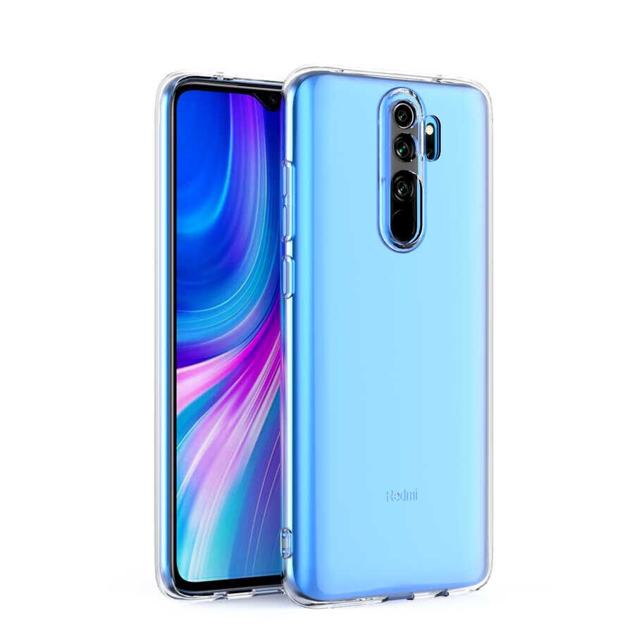 Xiaomi Redmi Note 8 Pro Kılıf HEPTEKİLETİŞİM Kamera Korumalı Süper Silikon Kapak