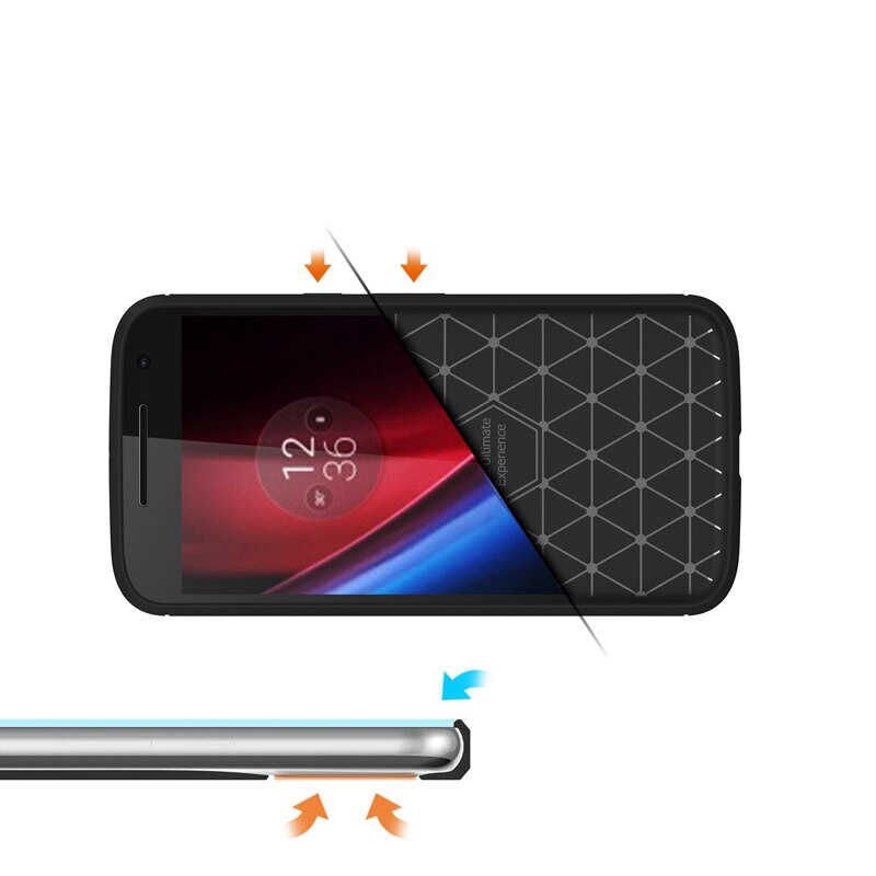 Lenovo Moto G4 Plus Kılıf Ultra Korunaklı Silikon Kapak (ROOM) Lacivert