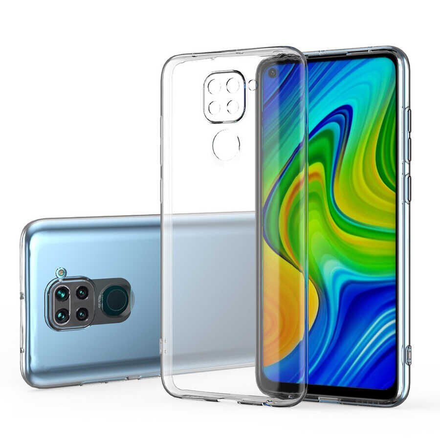 Xiaomi Redmi Note 9 Kılıf HEPTEKİLETİŞİM Kamera Korumalı Süper Silikon Kapak