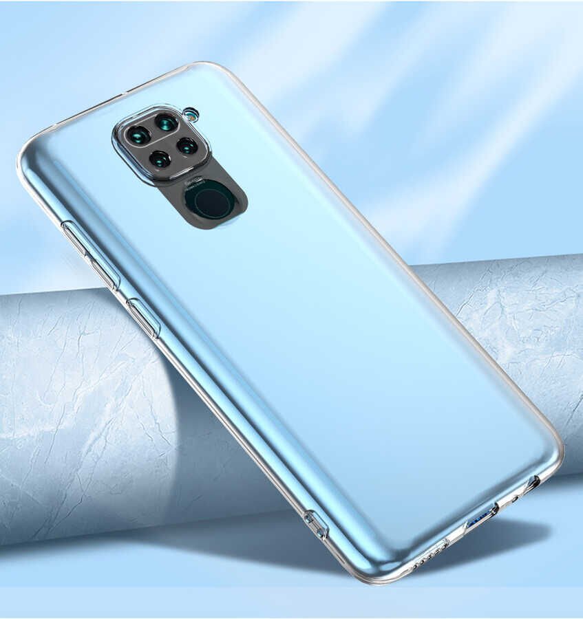 Xiaomi Redmi Note 9 Kılıf HEPTEKİLETİŞİM Kamera Korumalı Süper Silikon Kapak