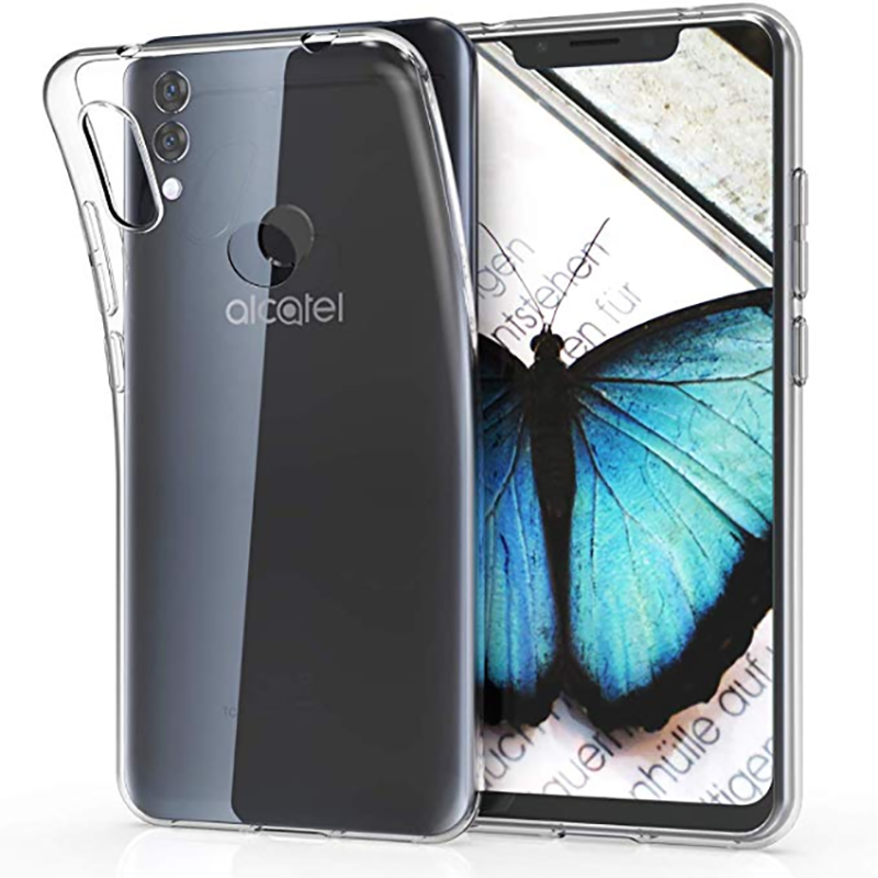 Alcatel 5V Kılıf HEPTEKİLETİŞİM Süper Silikon Kapak