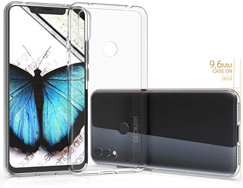 Alcatel 5V Kılıf HEPTEKİLETİŞİM Süper Silikon Kapak