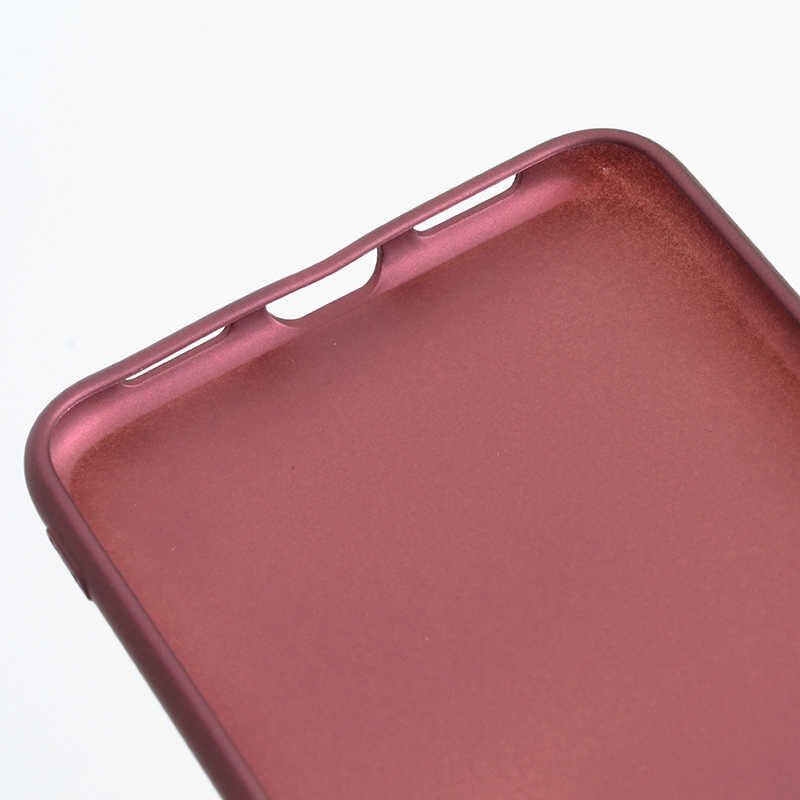 Xiaomi Mi 9 Se Kılıf Yumuşak Dokulu Soft Esnek İnce Mat Renkli Silikon Kapak (PREMİER) Rose Gold