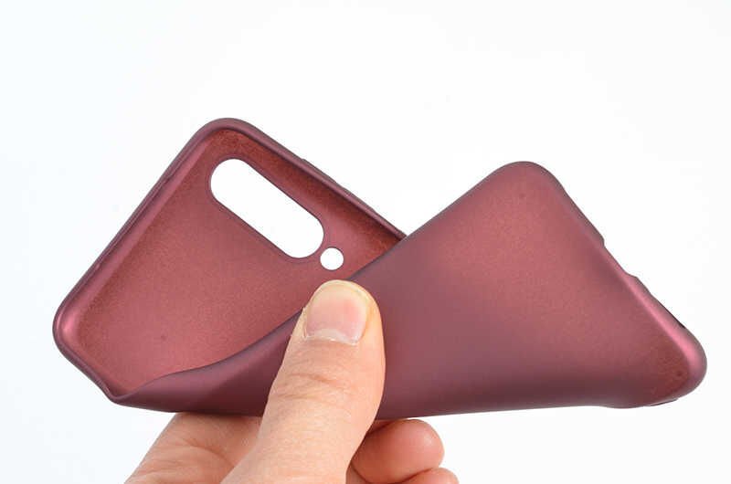 Xiaomi Mi 9 Se Kılıf Yumuşak Dokulu Soft Esnek İnce Mat Renkli Silikon Kapak (PREMİER) Saks Mavi