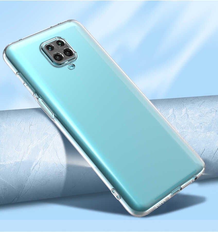 Xiaomi Redmi Note 9 Pro Kılıf HEPTEKİLETİŞİM Kamera Korumalı Süper Silikon Kapak