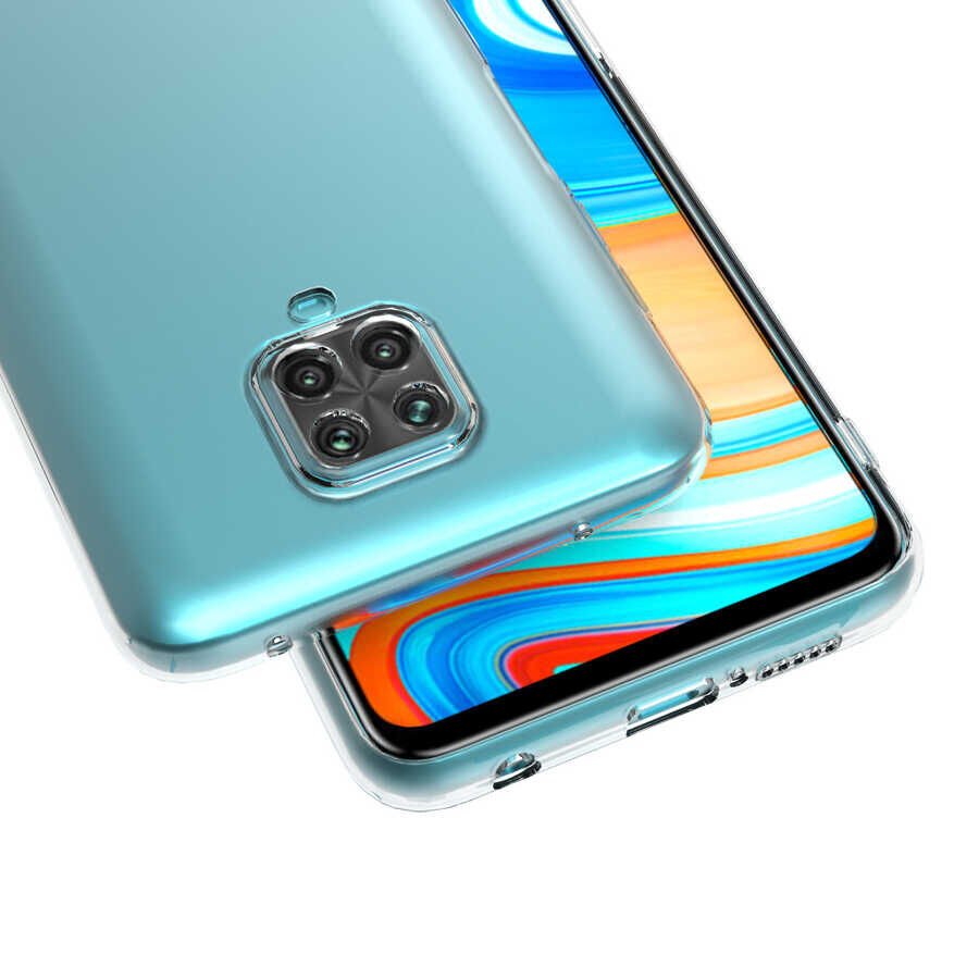 Xiaomi Redmi Note 9 Pro Kılıf HEPTEKİLETİŞİM Kamera Korumalı Süper Silikon Kapak
