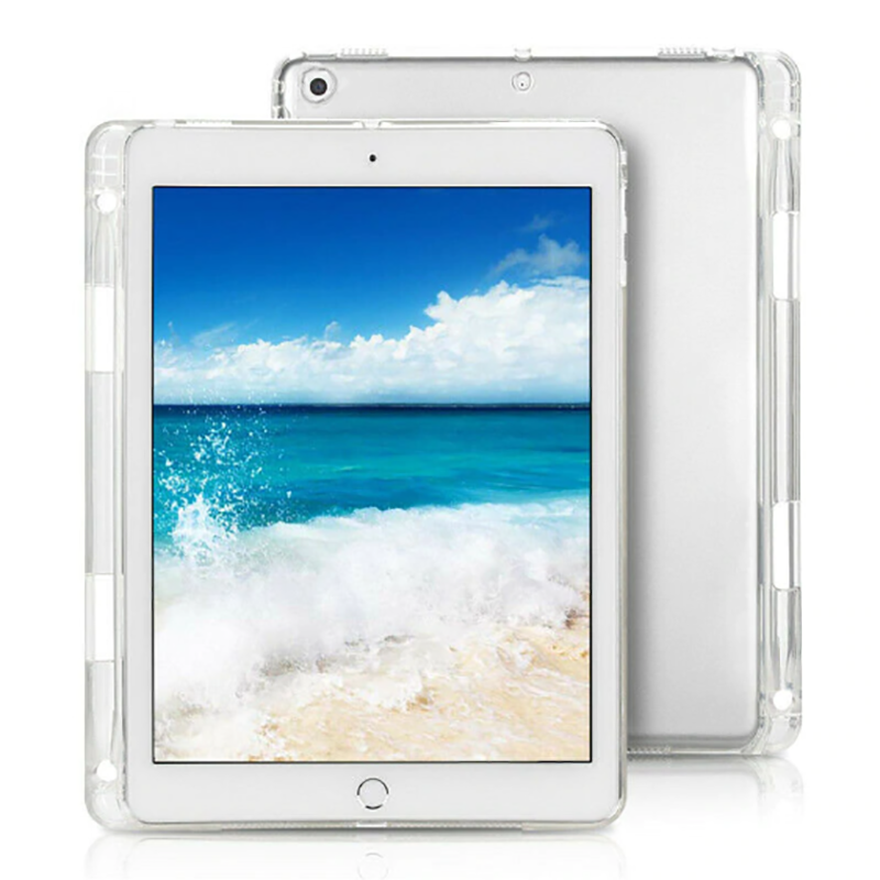 Apple iPad 10.2 (8.Nesil) HEPTEKİLETİŞİM Kalemli Tablet Silikon