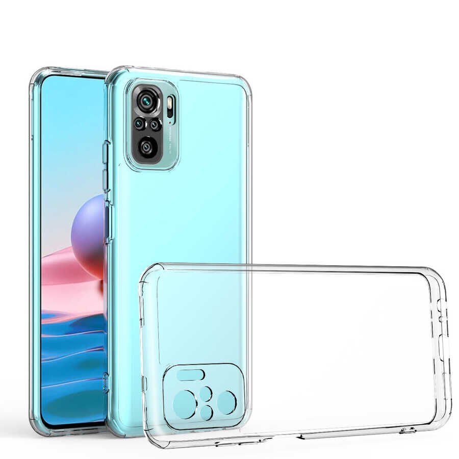 Xiaomi Redmi Note 10S Kılıf HEPTEKİLETİŞİM Kamera Korumalı Süper Silikon Kapak