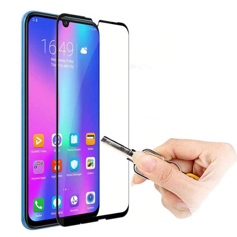 Huawei Honor 20 Lite HEPTEKİLETİŞİM Kenarları Kırılmaya Dayanıklı Cam Ekran Koruyucu