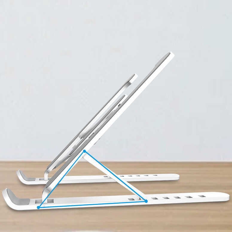 Laptop Standı Katlanabilir Hafif ve Kompakt Dizayn (P1) Beyaz