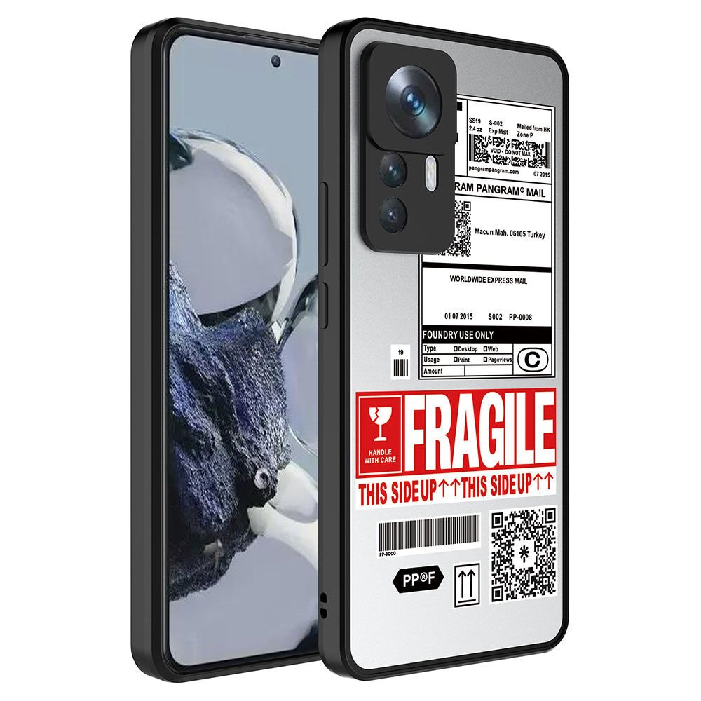 Xiaomi Mi 12T Kılıf Aynalı Desenli Kamera Korumalı Parlak HEPTEKİLETİŞİM Mirror Kapak