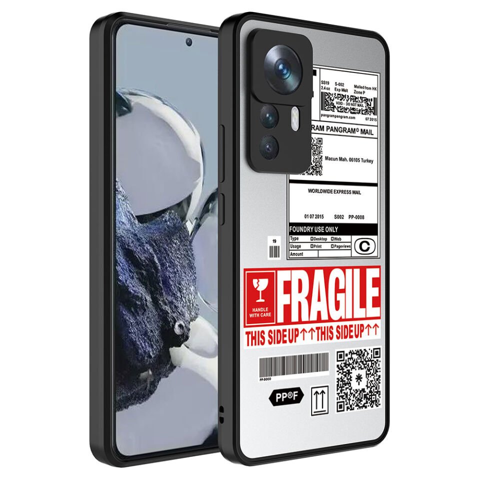 Xiaomi Mi 12T Kılıf Aynalı Desenli Kamera Korumalı Parlak HEPTEKİLETİŞİM Mirror Kapak