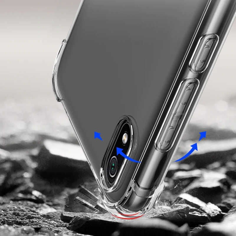 Xiaomi Redmi 7A Kılıf HEPTEKİLETİŞİM Nitro Anti Shock Silikon
