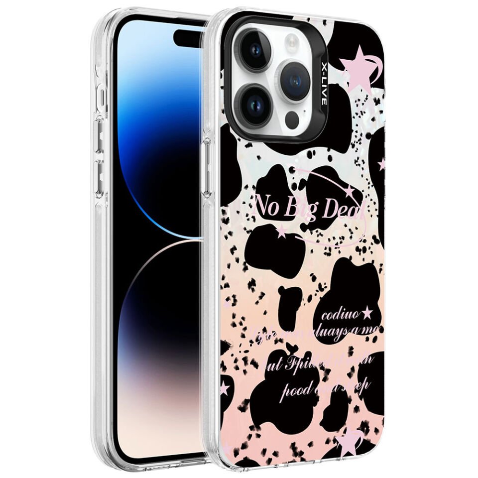 Apple iPhone 14 Pro Max Kılıf Mermer Desenli HEPTEKİLETİŞİM Marbello Kapak