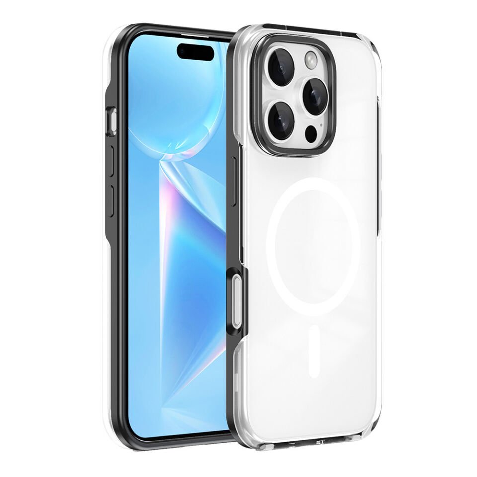 Apple iPhone 16 Pro Max Kılıf Magsafe Şarj Özellikli Çıkarılabilir Arka Yüzeyli HEPTEKİLETİŞİM Polar Kapak