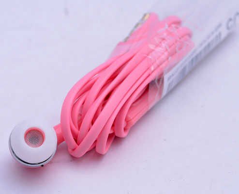 Yüksek Kalite ve Ses Performanslı Kulaklık (J5 Mp3 Stereo Kulaklık) Pembe Açık