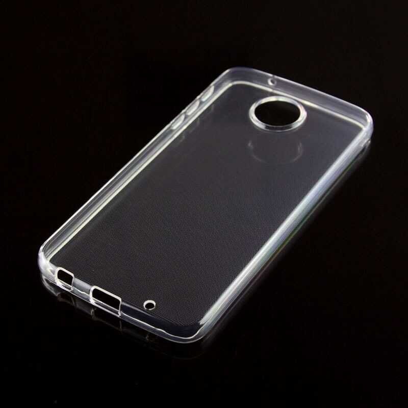Lenovo Moto Z Play Şeffaf Kılıf Yumuşak İnce Tasarımlı Kapak (SÜPER) Renksiz