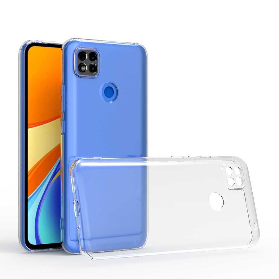 Xiaomi Redmi 9C Kılıf HEPTEKİLETİŞİM Kamera Korumalı Süper Silikon Kapak