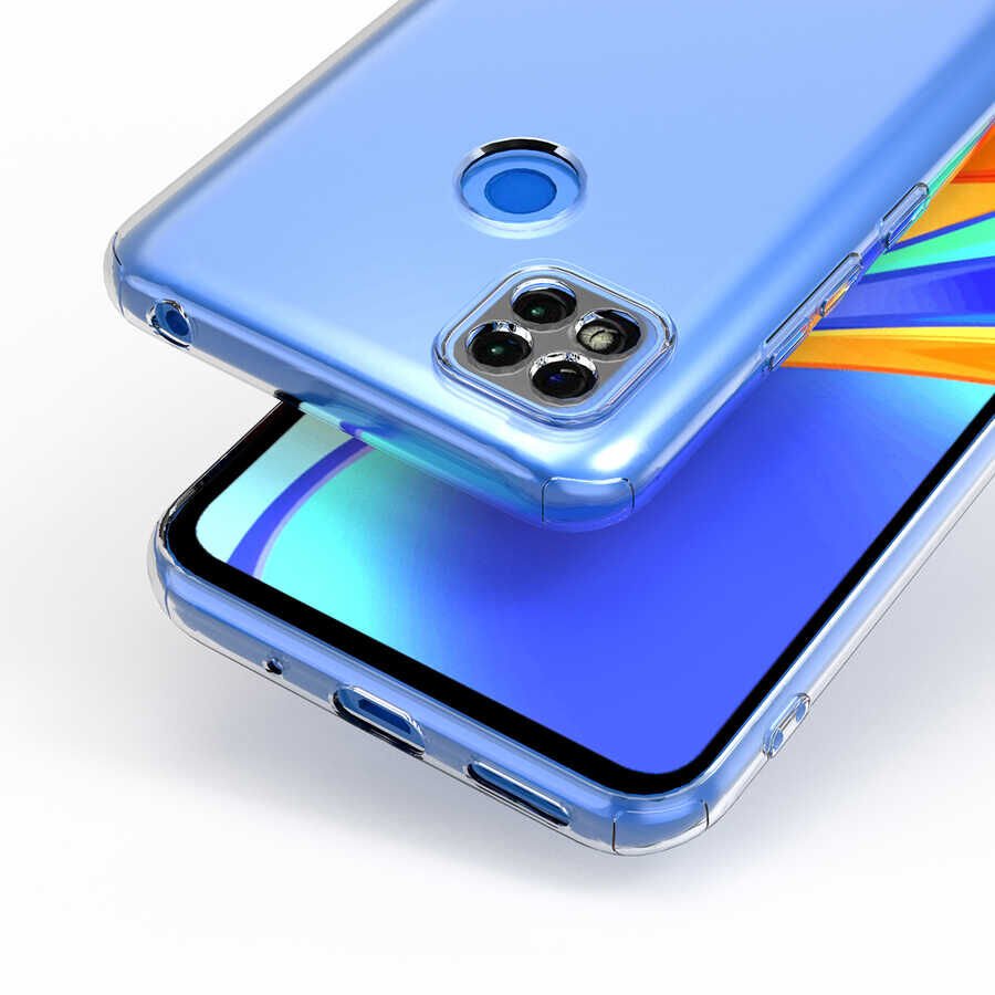 Xiaomi Redmi 9C Kılıf HEPTEKİLETİŞİM Kamera Korumalı Süper Silikon Kapak