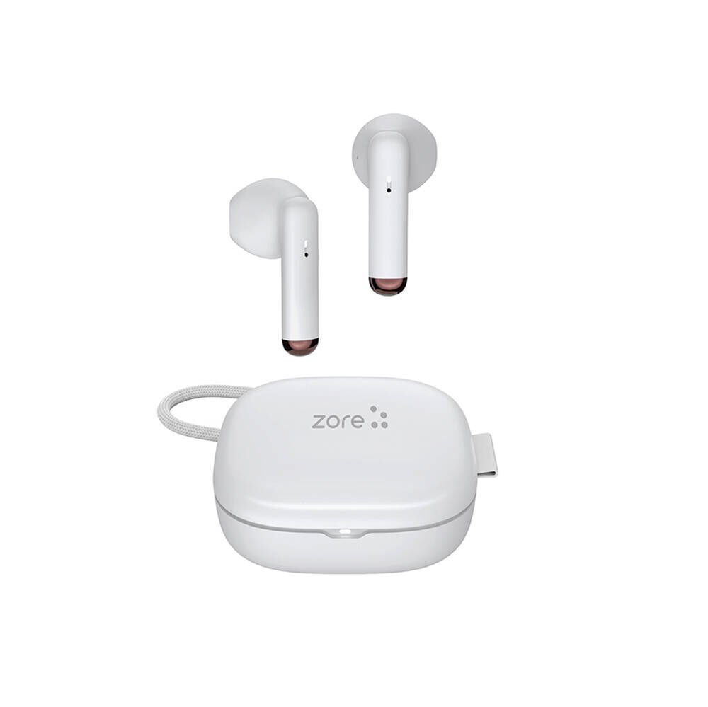Hafif Portatif Kolayca Taşınabilir Dizayn Kulaklık (BTK-ZR73 Bluetooth Kulaklık) Beyaz