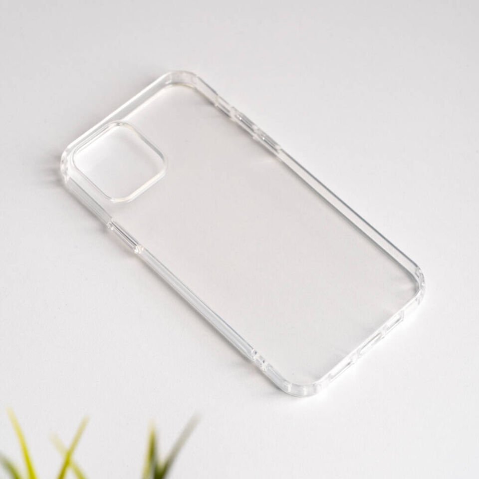 Apple iPhone 12 Kılıf Darbe Emici Kamera Korumalı Esnek Şeffaf Silikon Kapak (02-ANTİ) Renksiz