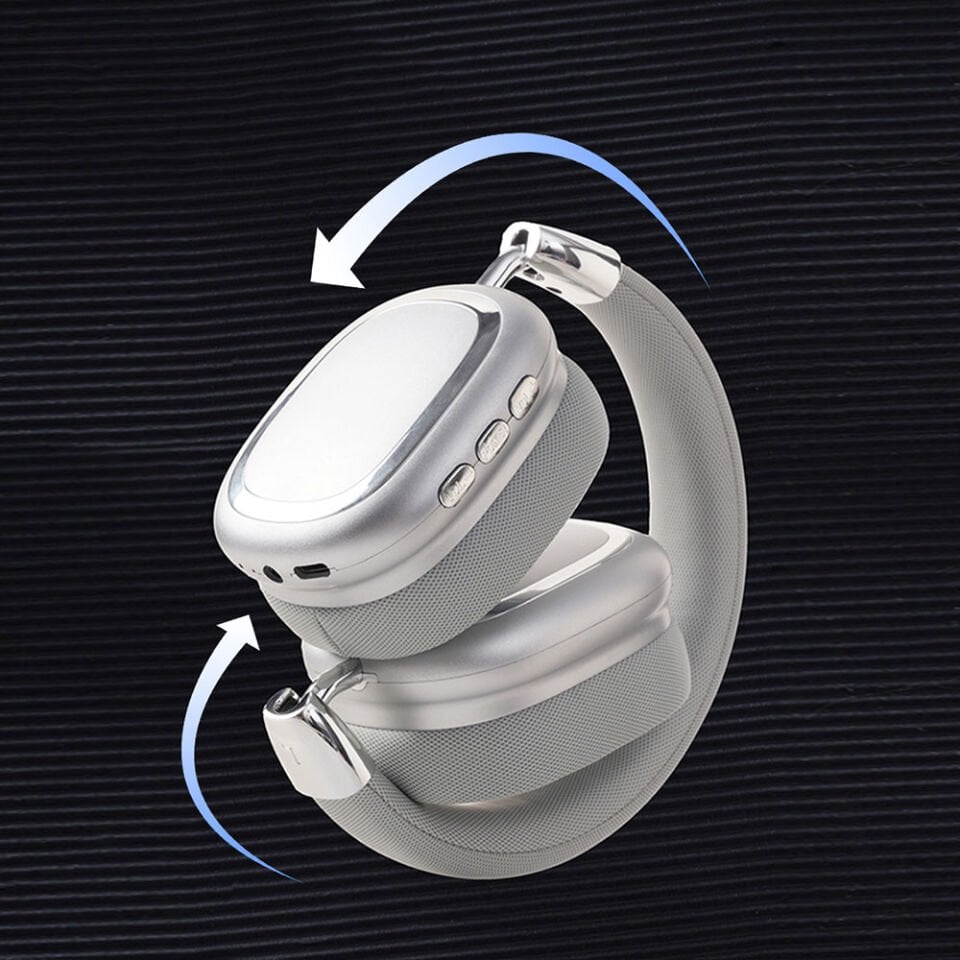 HEPTEKİLETİŞİM B35 Ayarlanabilir ve Katlanabilir Kulak Üstü Bluetooth Kulaklık