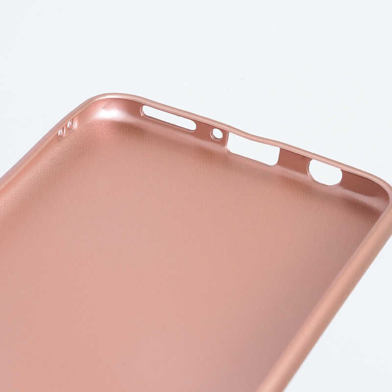 Huawei P30 Lite Kılıf Yumuşak Dokulu Soft Esnek İnce Mat Renkli Silikon Kapak (PREMİER) Kırmızı