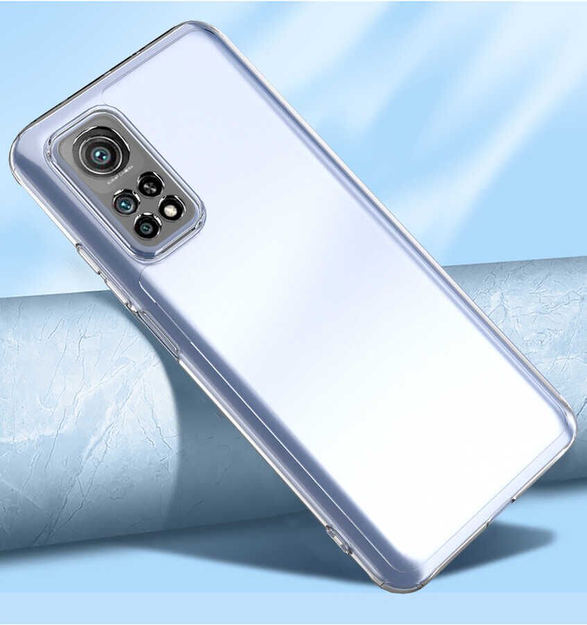 Xiaomi Mi 10T Pro 5G Kılıf HEPTEKİLETİŞİM Kamera Korumalı Süper Silikon Kapak
