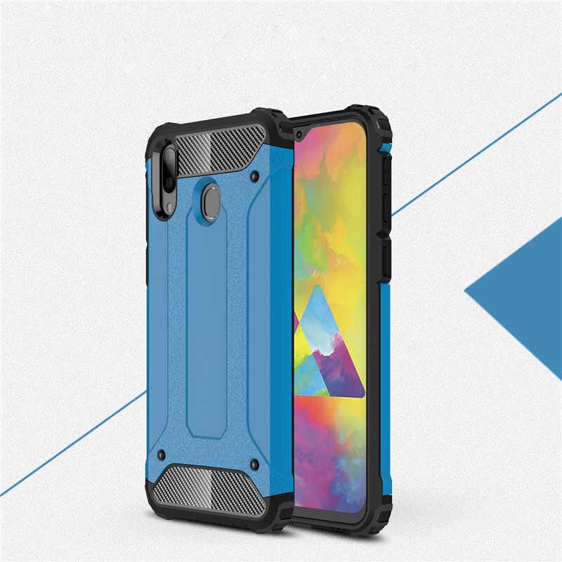 Samsung Galaxy M20 Kılıf HEPTEKİLETİŞİM Crash Silikon Kapak