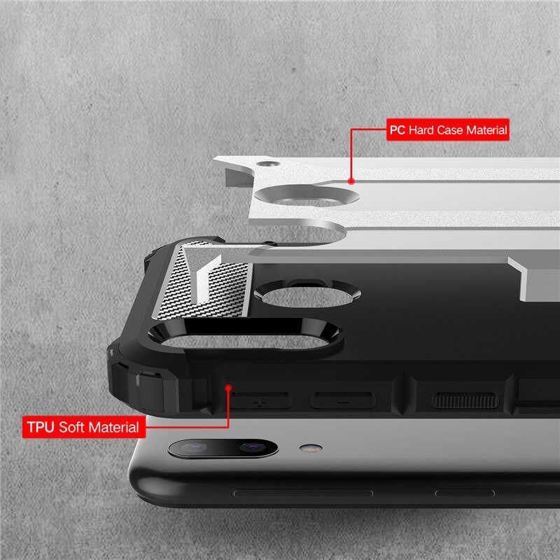 Samsung Galaxy M20 Kılıf HEPTEKİLETİŞİM Crash Silikon Kapak